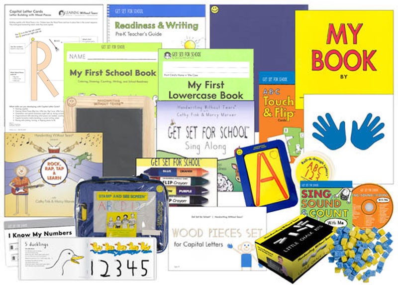 Handwriting Without Tears Pre-K Readiness & Writing Deluxe Kit