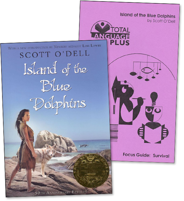 Island of the Blue Dolphins Total Language Plus Guide and Book