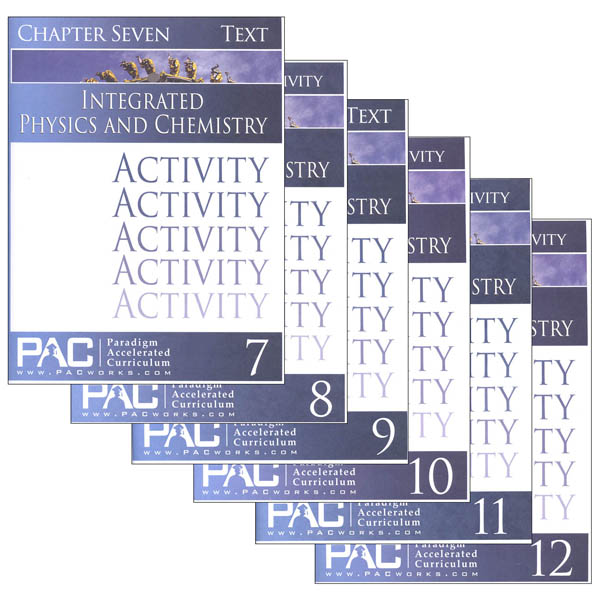 Integrated Physics & Chemistry Year 2 Activities (Chapters 7-12)