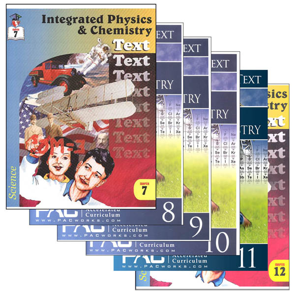 Integrated Physics & Chemistry Year 2 Texts (Chapters 7-12)