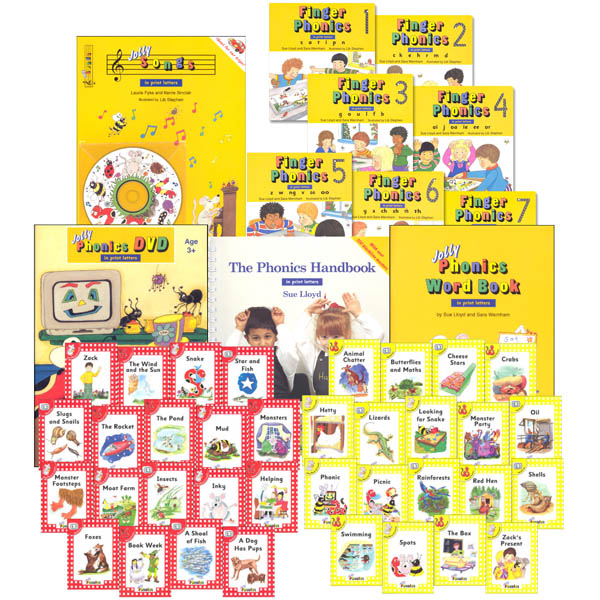 Jolly Phonics Starter Kit Extended w/Handbook | Jolly Phonics