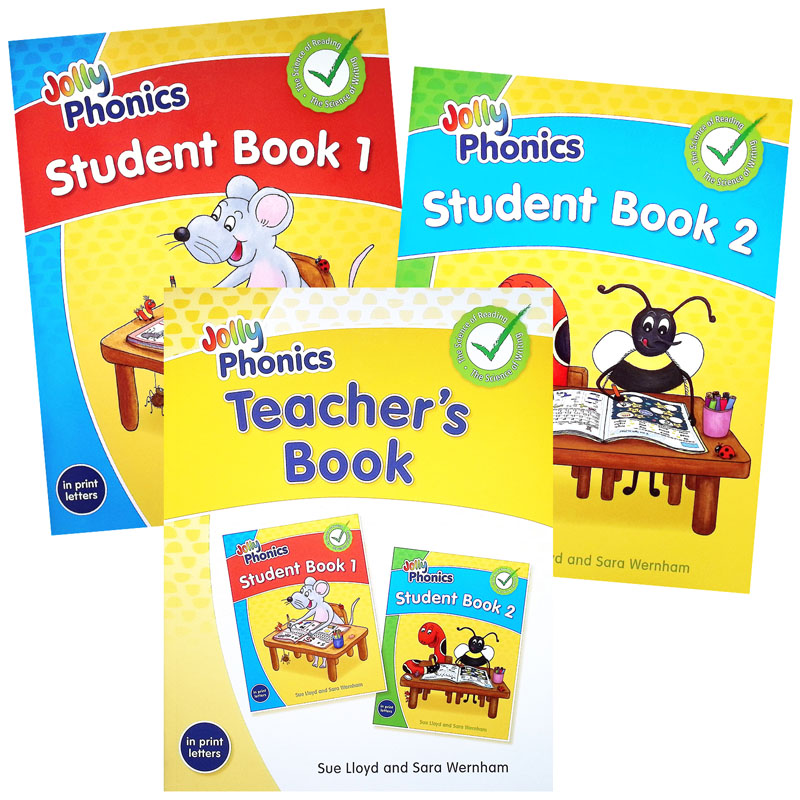 Jolly Phonics Teacher and Student Book Kit