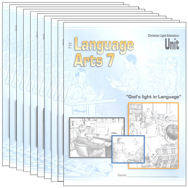 Language Arts LightUnit 701-710 Set Sunrise Edition
