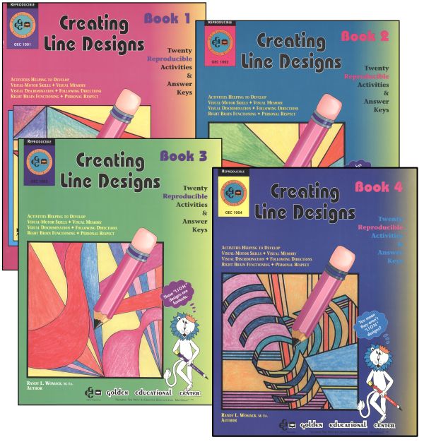 Creating Line Designs Complete 4 Book Set
