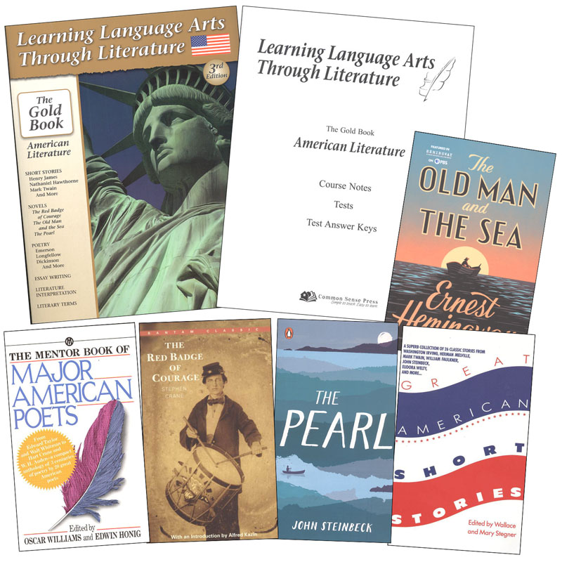 Learning Language Arts Through Literature Complete Package Gold - American Literature