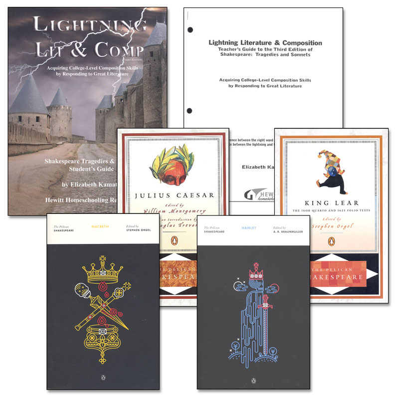 Lightning Literature & Composition Shakespeare's Tragedies Package
