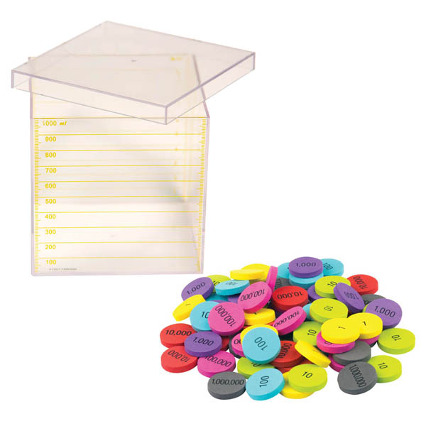 Math in Focus Manipulative AddOn Kit Bridging Grade 45 Rainbow