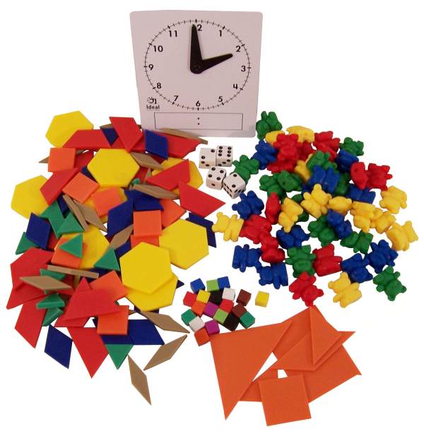 Kindergarten Color Math Manipulative Kit