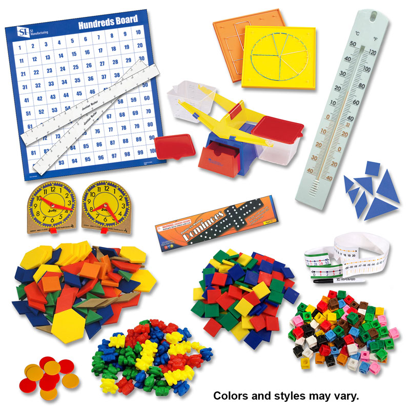Saxon Math Manipulative Kit Grades K-5 Homeschool Resource Balance Counters 