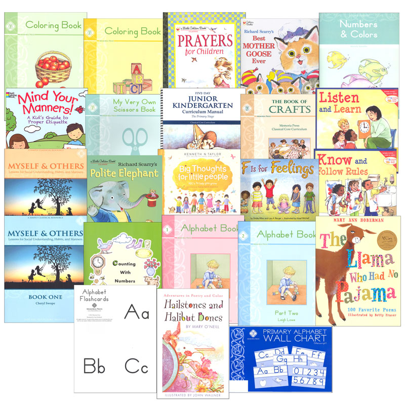 Memoria Press Curriculum Jr. Kindergarten 5-Day Package