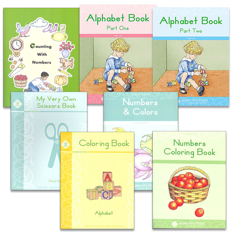 Memoria Press Curriculum Jr. Kindergarten Consumables Package
