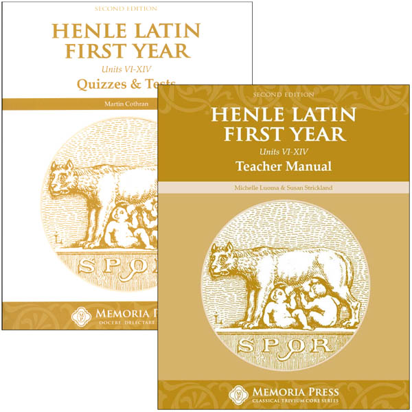Henle Latin I Units VI-XIV Set Second Edition