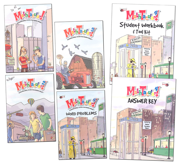MathTacular 1-4 DVD & Book Bundle