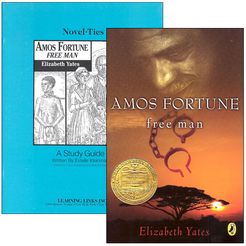 Amos Fortune/Free Man Novel-Ties Guide/Bk Set