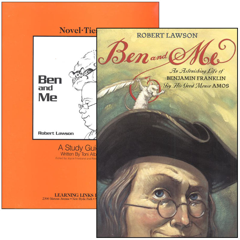 Ben and Me Novel-Ties Study Guide & Book Set