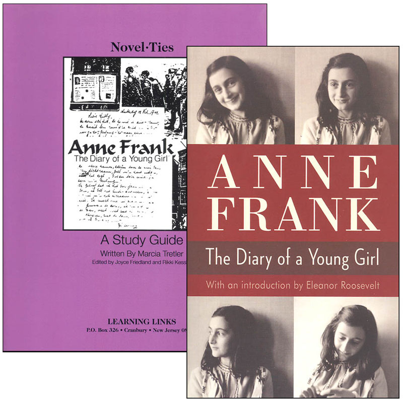 Anne Frank Diary Of Young Girl Novel Ties Study Guide Book Set Rainbow Resource Center