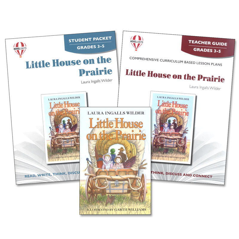 Novel Units Little House on the Prairie Set