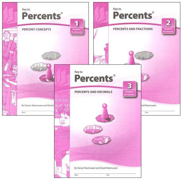 Key to Percents complete set workbooks only