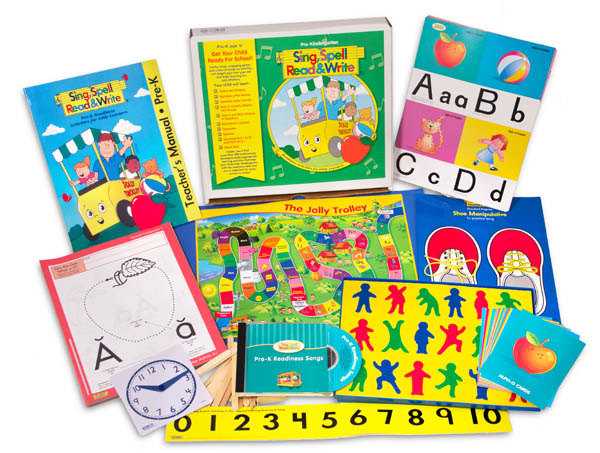 Sing, Spell, Read & Write Preschool Kit With FREE Kids Puzzle ...