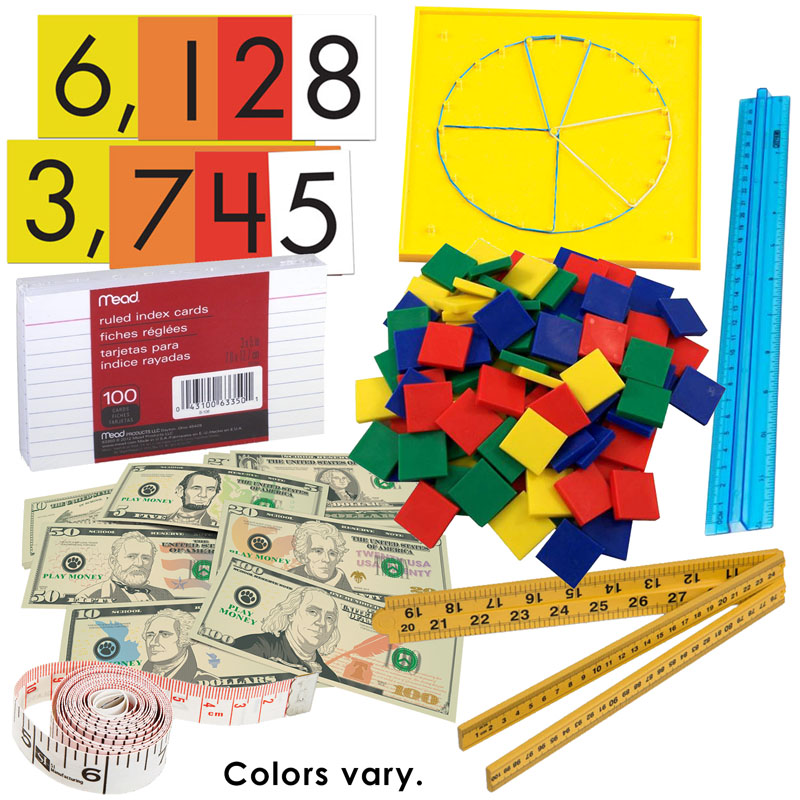 Primary Math 2022 Grades 1-2 Add-On Manipulative Package