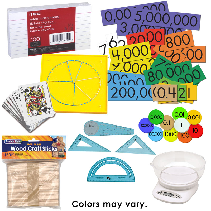 Primary Math 2022 Grades 3-4 Add-On Manipulative Package