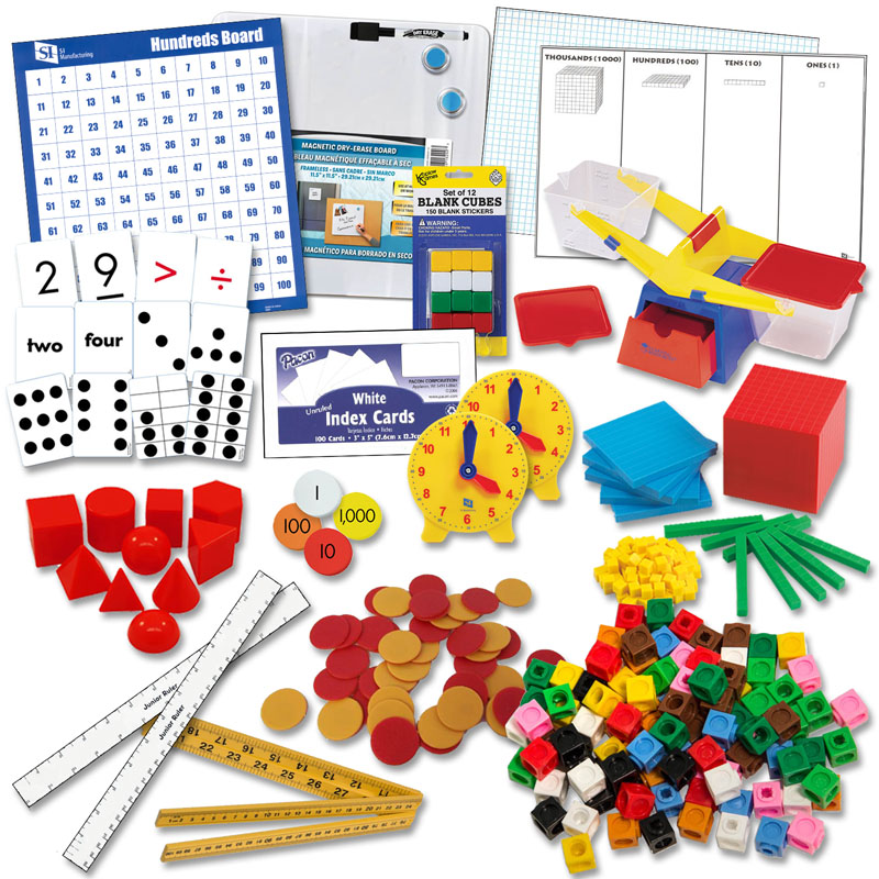 Primary Math Standards Edition Level 2 Manipulatives Package Rainbow