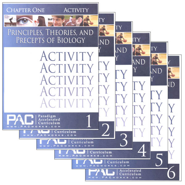 Principles, Theories & Precepts of Biology Activities Package (Chapters 1-6)