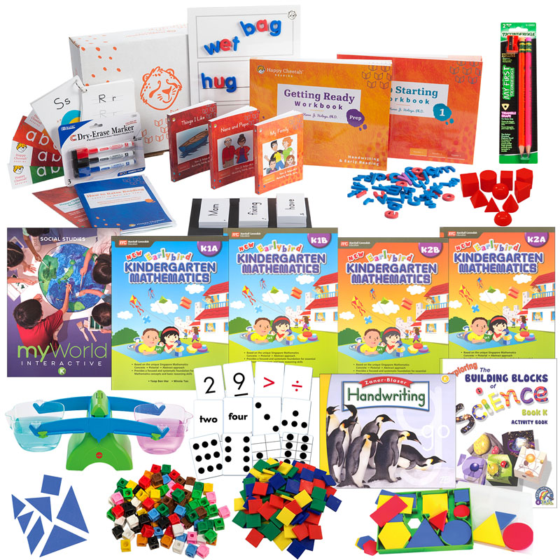 Rainbow Starter Package Kindergarten Secular | Rainbow Resource Center