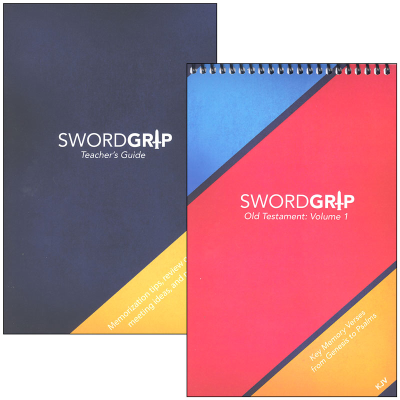 SwordGrip Flipbook - Genesis to Psalms with Teacher Guide - KJV
