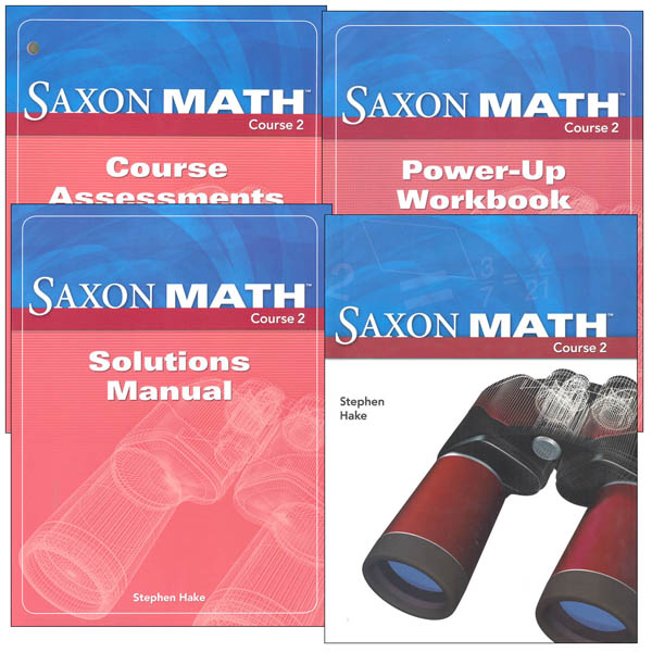 Saxon Math Course 2 Homeschool Kit