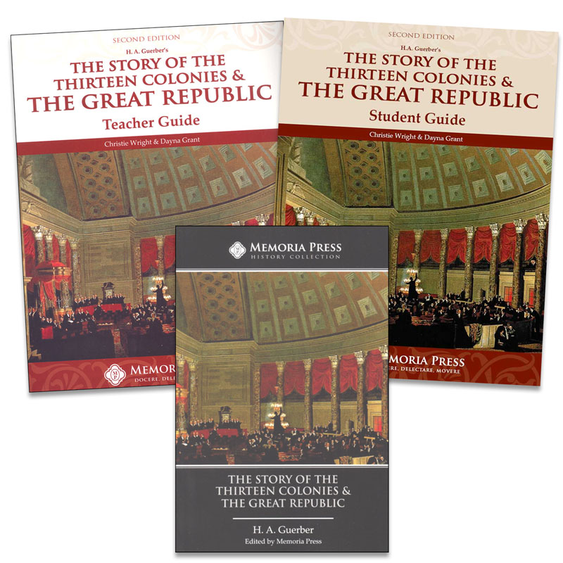 Story of the Thirteen Colonies & the Great Republic Set