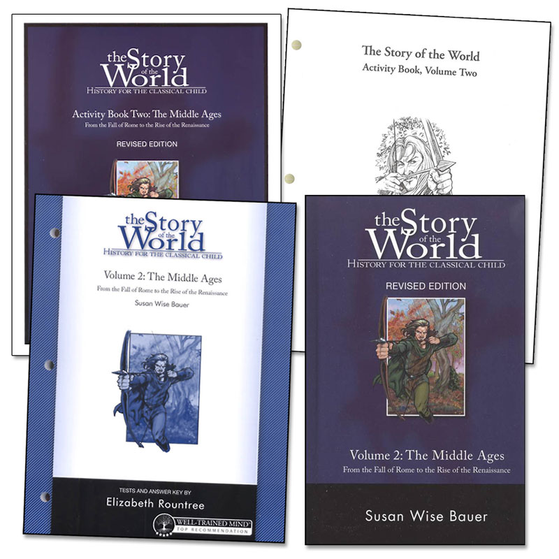Story of the World Volume 2 Combo Hardcover Package