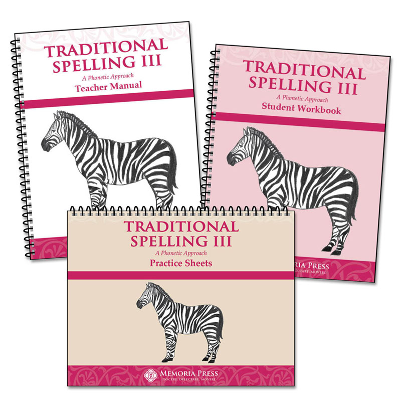Traditional Spelling III Set