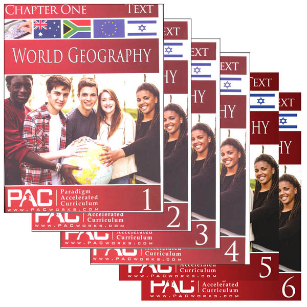 World Geography Text Package (Chapters 1-6)