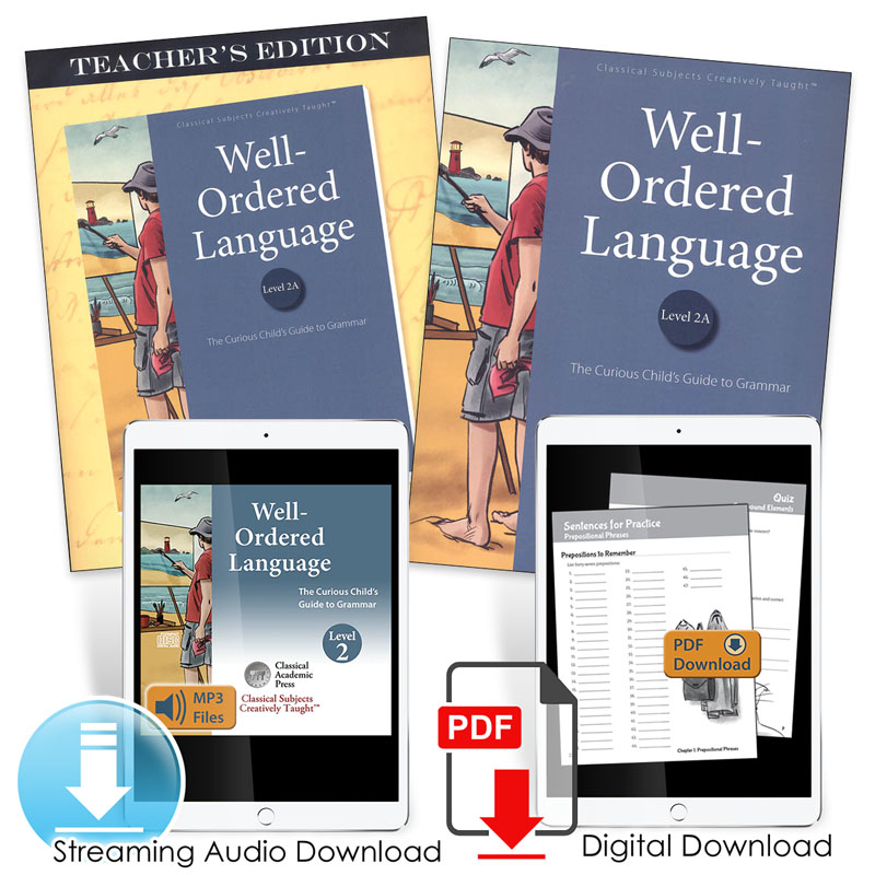 Well-Ordered Language Level 2A Stdt/Tchr Pack
