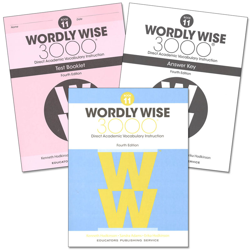 Wordly Wise 3000 4th Edition Book 11 Set