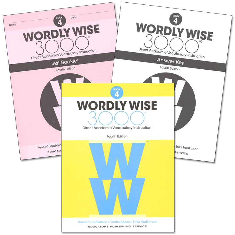 Wordly Wise 3000 4th Edition Book 4 Set