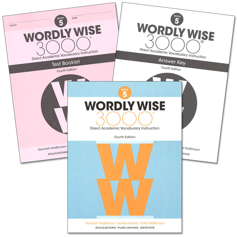 Wordly Wise 3000 4th Edition Book 5 Set