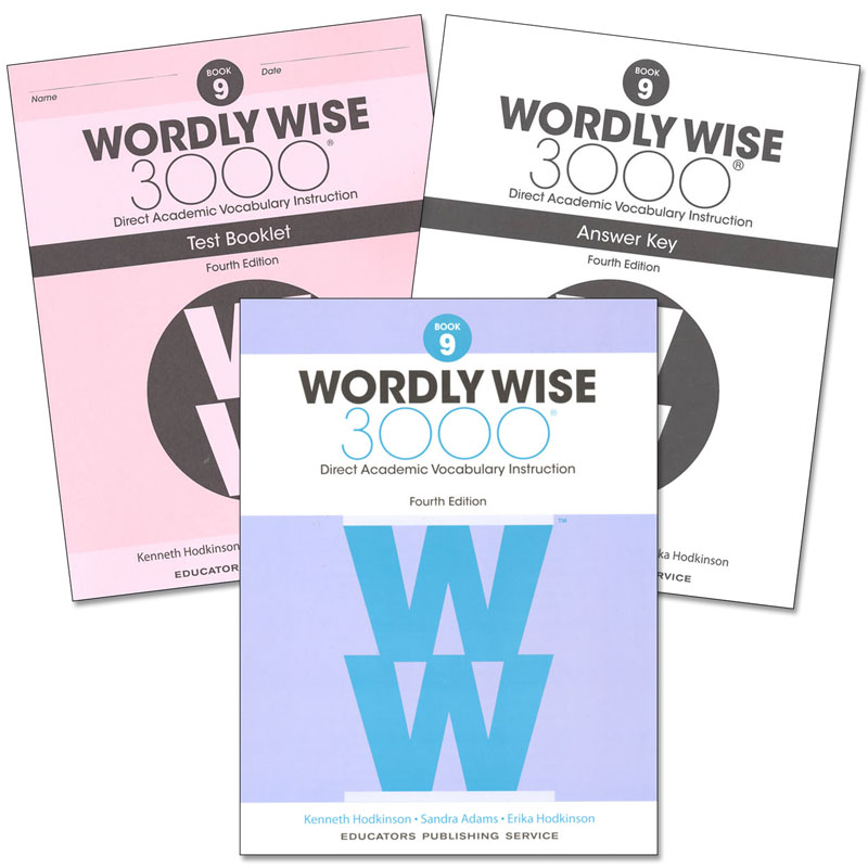 Wordly Wise 3000 4th Edition Book 9 Set