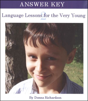 Language Lessons for the Very Young Volume 2 Answer Key