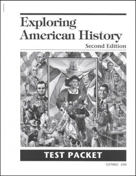 Exploring American History 2nd Edition Test Packet