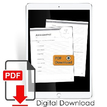 Discovery of Deduction Assessments, Quizzes & Extra Practice (PDF) Digital File