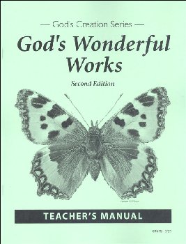 God's Wonderful Works Teacher Manual 2nd Edition
