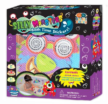 Bath Stickers - Silly Monsters