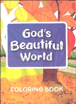 God's Beautiful World Small Coloring Book
