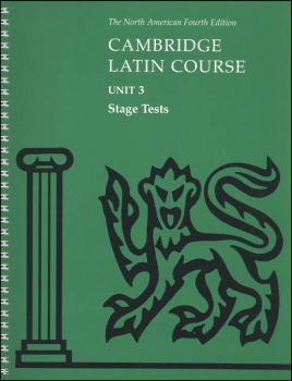 Cambridge Latin Course Unit 3 Stage Tests
