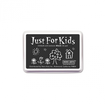Black Just for Kids Ink Pad