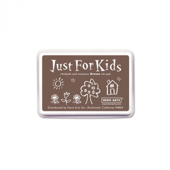 Brown Just for Kids Ink Pad