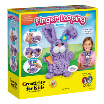 Finger Looping Bunny Craft Kit