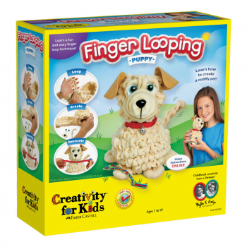 Finger Looping Puppy Craft Kit